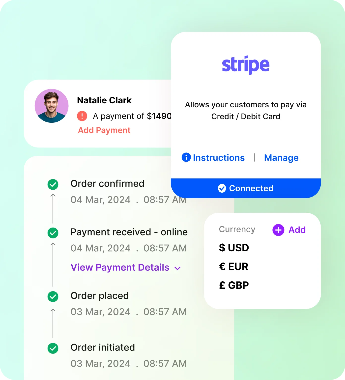 Integrated Payment Gateway